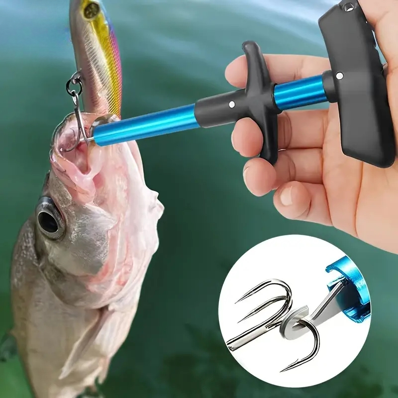 Fishing Equipment Parts - 1pc Portable Aluminum T-Hook Taker Hook