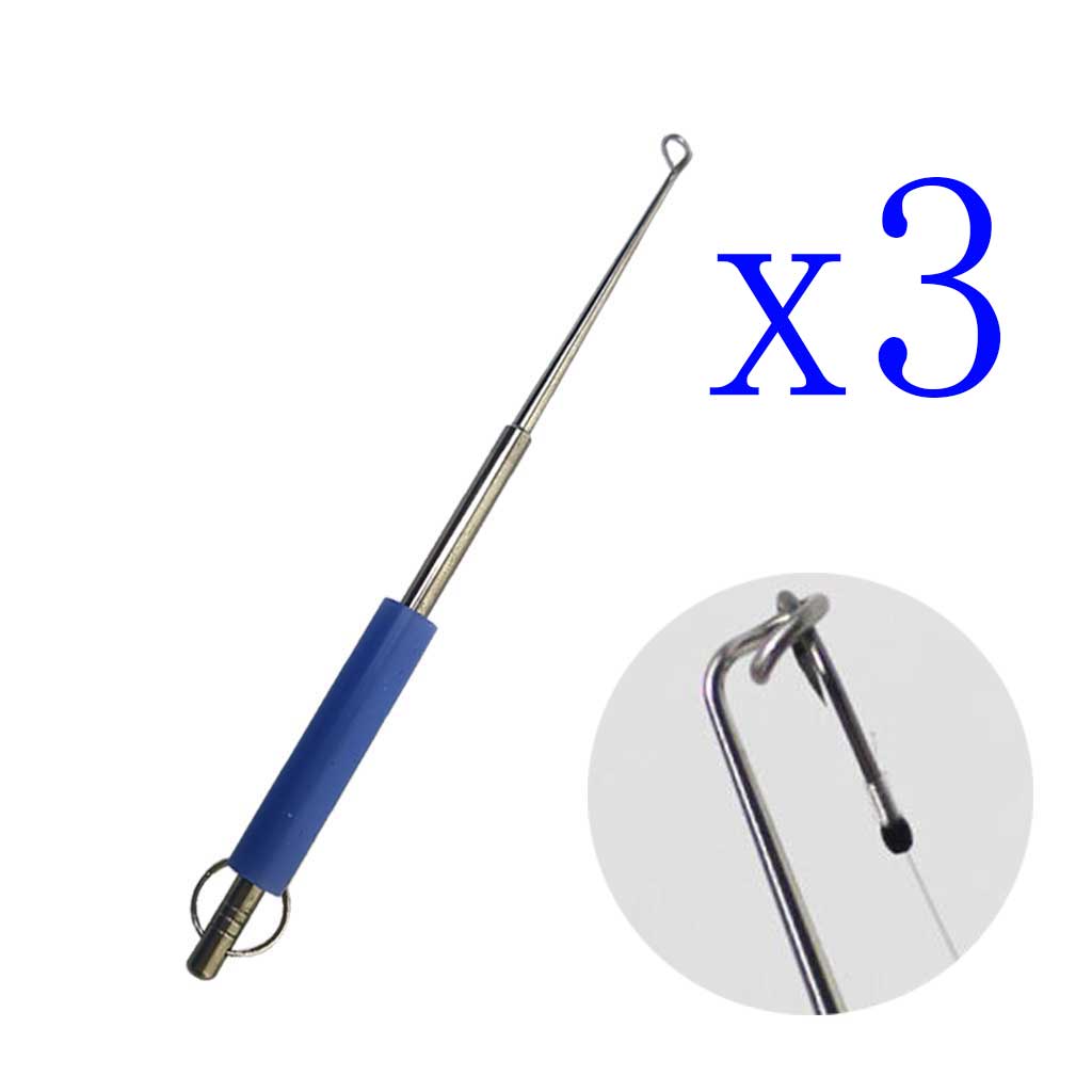 3-Pack Stainless Steel Fish Ho - Fishing Equipment Parts review and price
