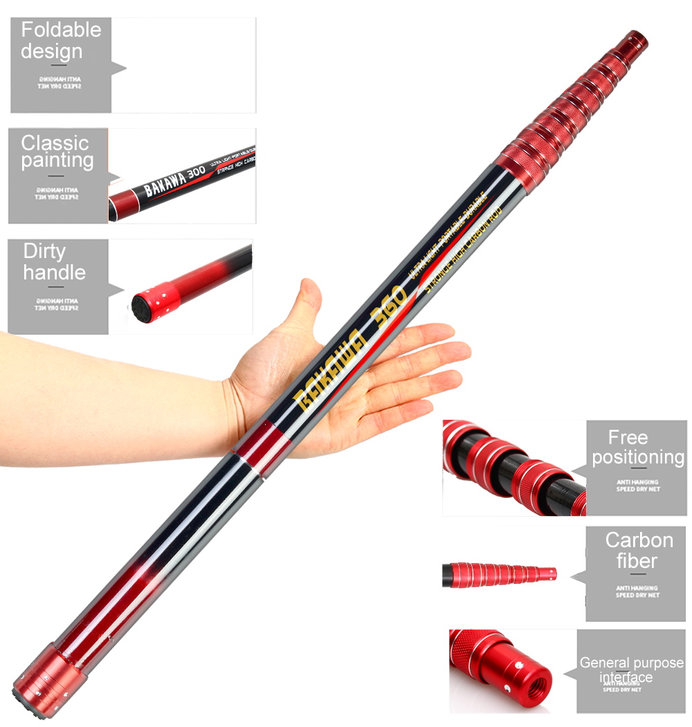 BAKAWA Fishing Net Telescoping - Landing Net Telescopic review and price