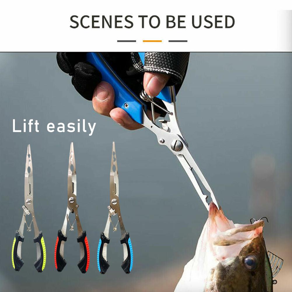 Stainless Steel Fishing Pliers - Fishing Equipment Parts review and price