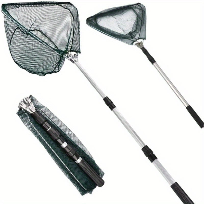 Foldable Triangle Fishing Land - Landing Net Telescopic review and price