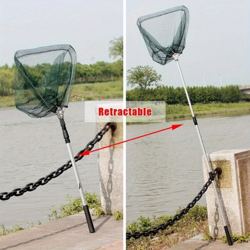 Foldable Triangle Fishing Land - Landing Net Telescopic review and price