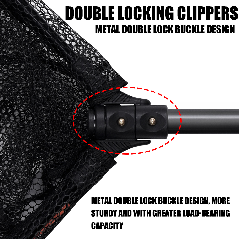 Large Size Aluminum Alloy Fish - Landing Net Telescopic review and price