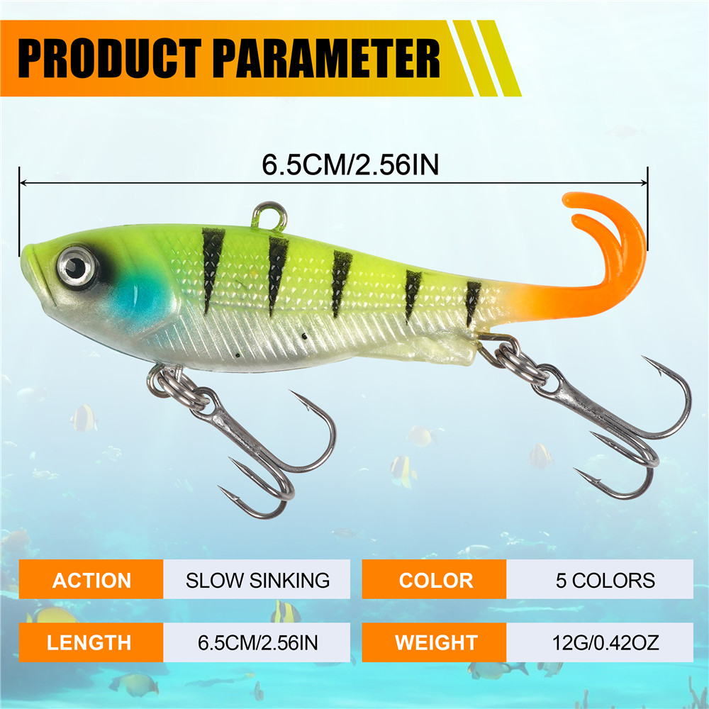 5Pcs Pre-Rigged Jig Head Wobbl - Jig Head Lure review and price
