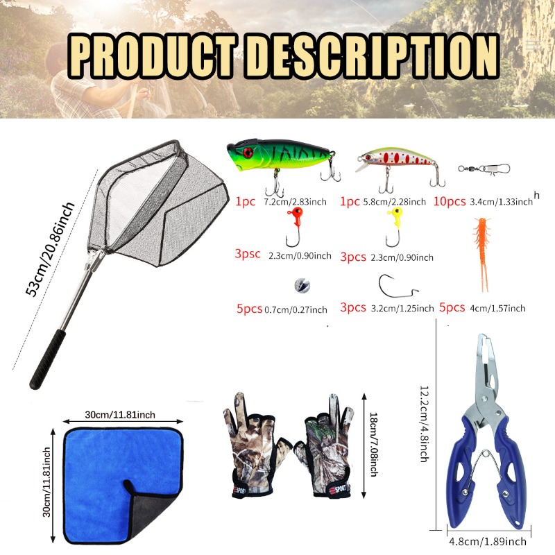 Carbon Fiber Telescopic Fishin - Landing Net Telescopic review and price