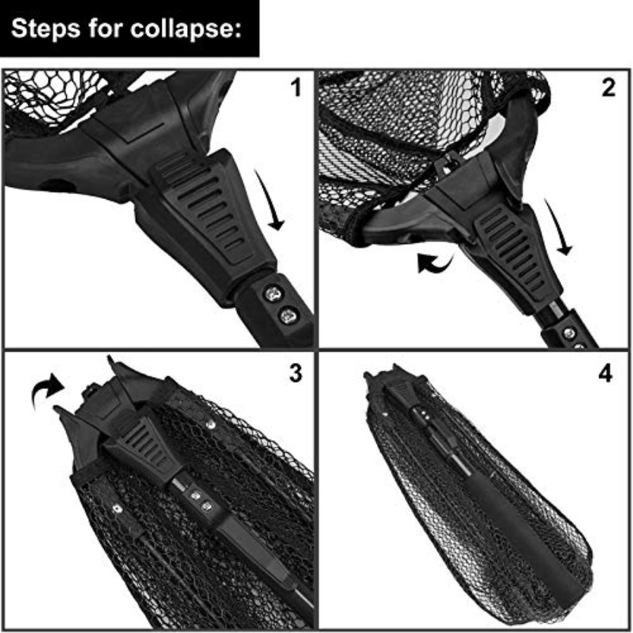Fishing Net Fish Floating Land - Landing Net Telescopic review and price