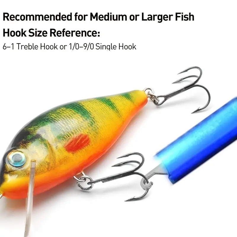 1pc Portable Aluminum T-Hook T - Fishing Equipment Parts review and price