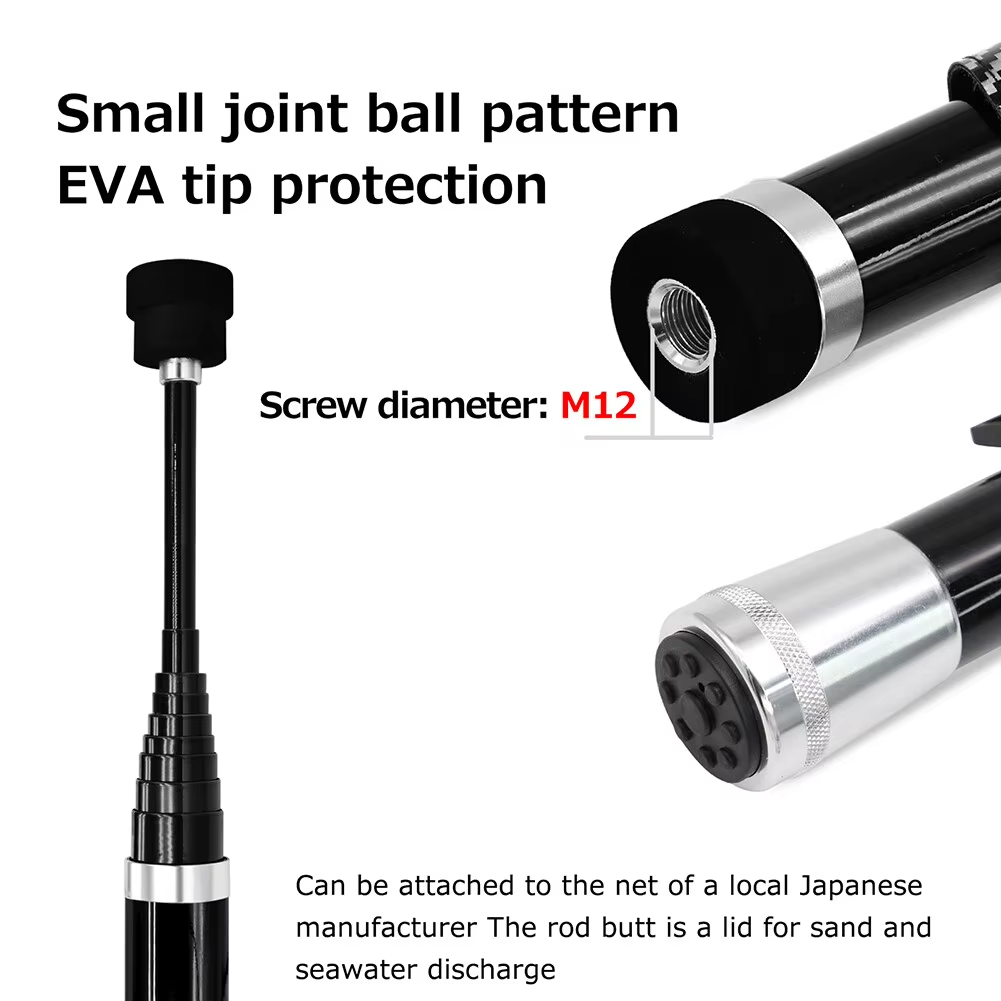 SANLIKE 3m Black Telescopic Ca - Landing Net Telescopic review and price