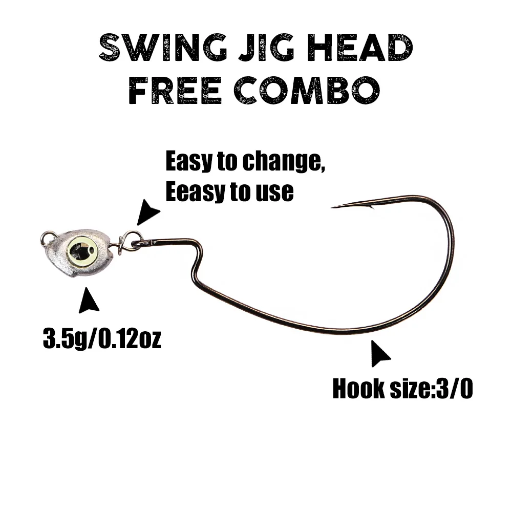 B&U Swing Jig Head Cheburashka - Jig Head Lure review and price
